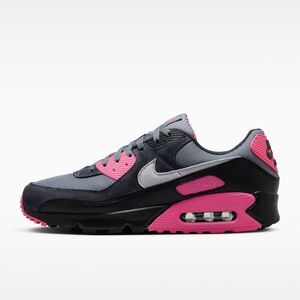 Nike Air Max 90 Wolf Grey Hyper Pink Shoes